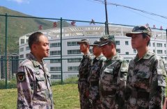 宕昌县规范化组织预定新兵教育训练